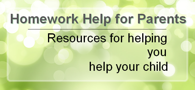 homework help for parents